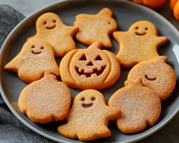 Halloween Pumpkin Spice Cookies 4 Halloween Pumpkin Spice Cookies recipe