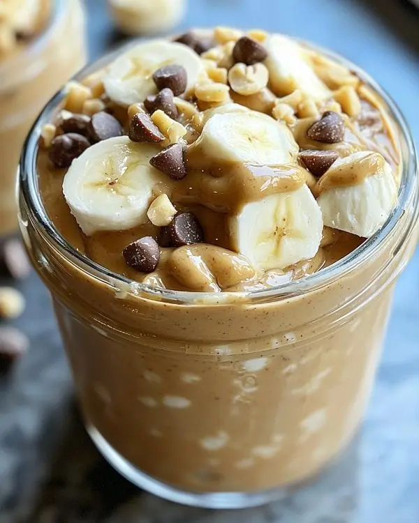 High-Protein Peanut Butter Overnight Oats 8 High-Protein Peanut Butter Overnight Oats recipe