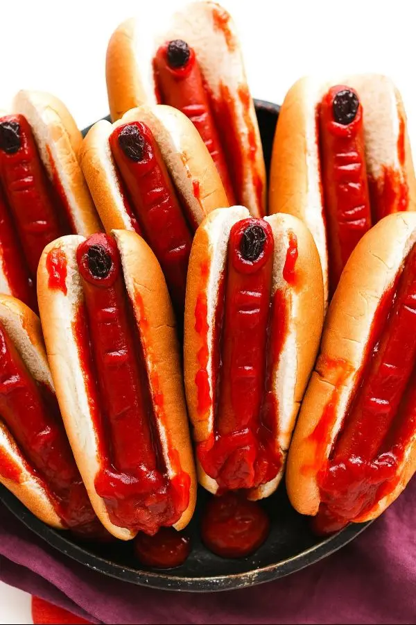 Bloody Finger Hot Dogs 2 Hot Dog Fingers Halloween