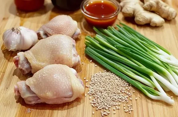 Slow Cooker Honey Garlic Chicken Thighs 2 Ingredients for Slow Cook Honey Garlic Chicken