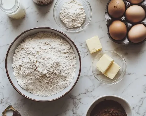 Chocolate Marble Bread 2 Ingredients for Sweet Marbled Bread
