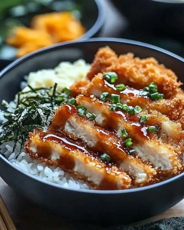Crispy Japanese Katsu Bowls 4 Katsu Bowls