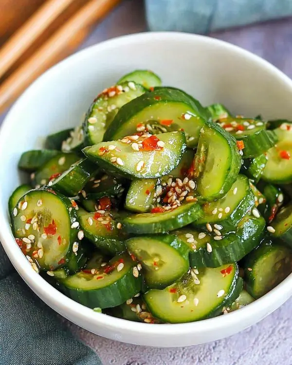 TikTok Korean Cucumber Salad 4 Korean Cucumber Salad