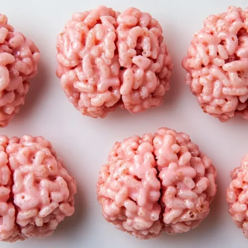 Marshmallow Rice Krispies Halloween Brains 5 Marshmallow Rice Krispies Halloween Brains