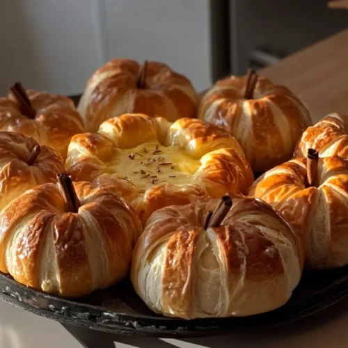 Mini Pumpkin Sourdough Bread Bowls