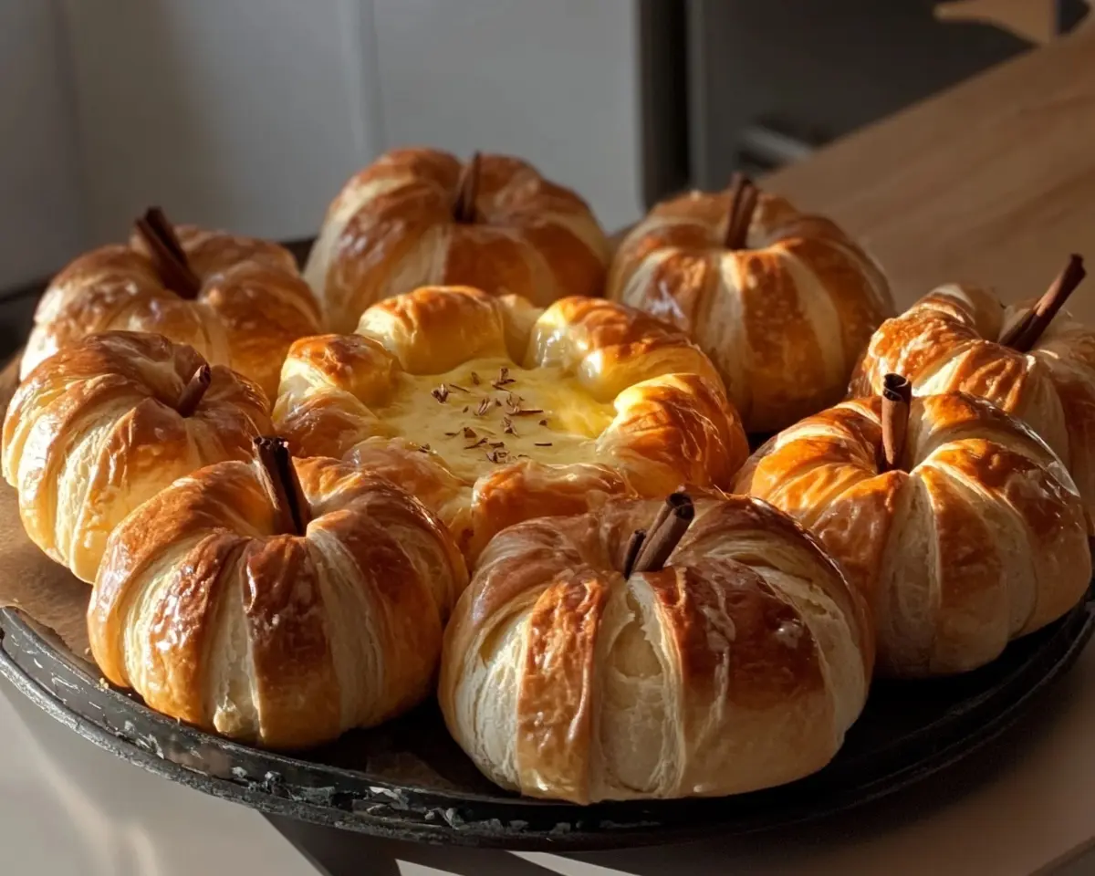 Mini Pumpkin Sourdough Bread Bowls