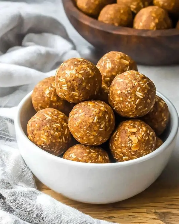Easy Pumpkin Protein Bites 7 No-bake energy bites