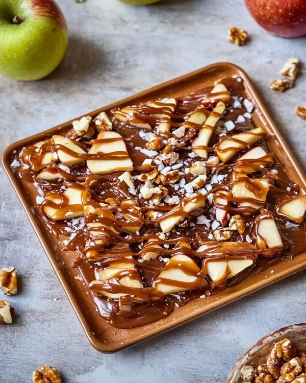 Ultimate Caramel Apple Bark 4 Perfect Caramel Apple Bark