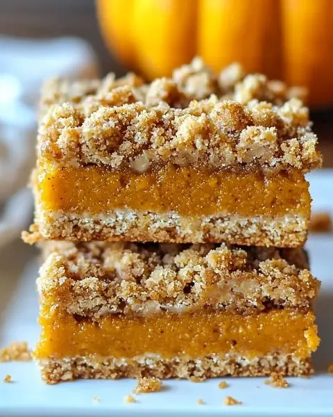 Ultimate Pumpkin Pie Crumble Bars Recipe 3 Pumpkin Pie Mix Desserts