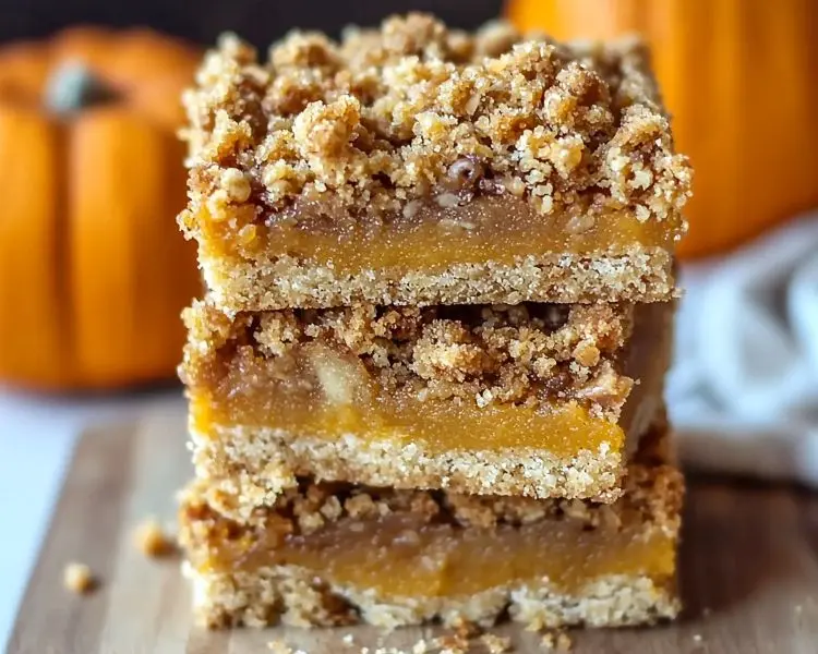 Ultimate Pumpkin Pie Crumble Bars Recipe 4 Pumpkin Pie With Crumb Topping