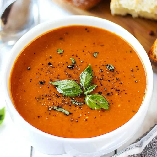 Roasted Tomato Basil Soup 5 Roasted Tomato Basil Soup