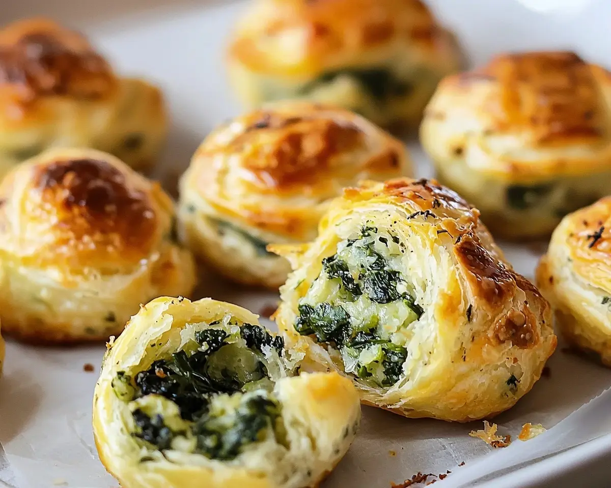 Spinach Puffs in 30 Minutes 1 Spinach Puffs