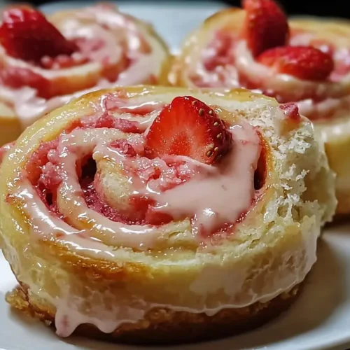 Strawberry Cheesecake Cinnabon Rolls 5 Strawberry Cheesecake Cinnabon Rolls