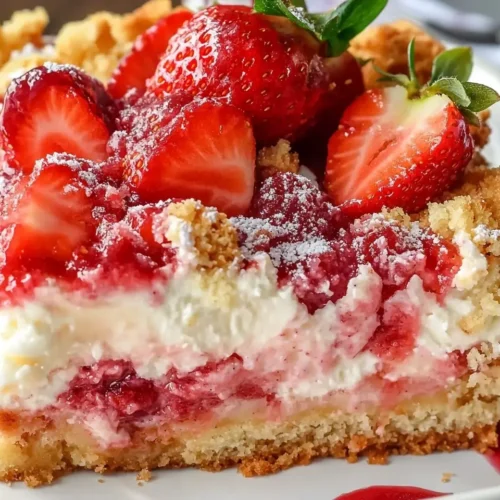 Strawberry Cheesecake Dump Cake 5 Strawberry Cheesecake Dump Cake