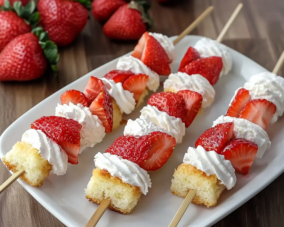 Strawberry Shortcake Kabobs
