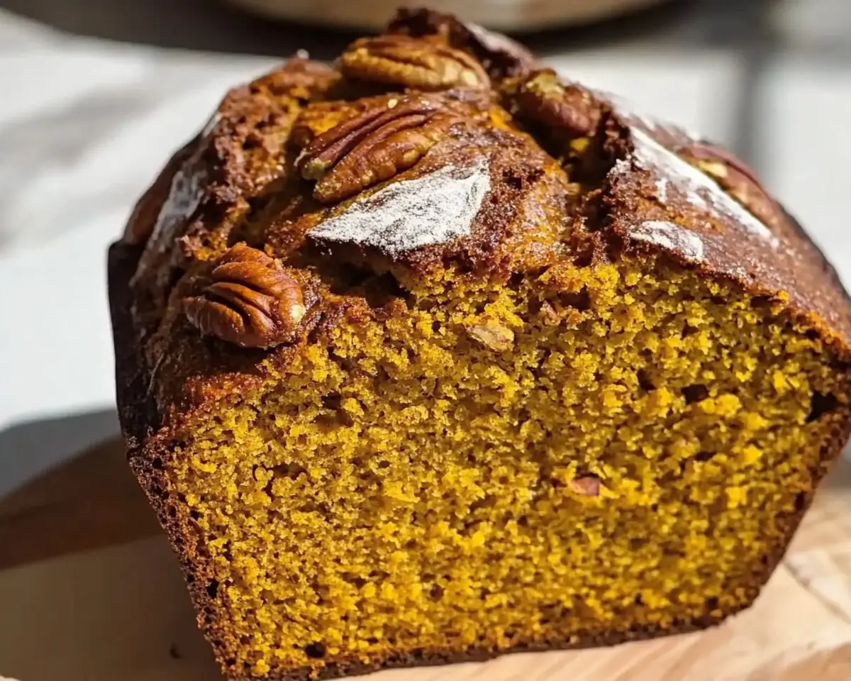 Sweet Sourdough Pumpkin Bread