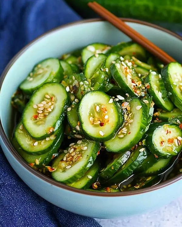TikTok Korean Cucumber Salad 3 TikTok Korean Cucumber Salad recipe