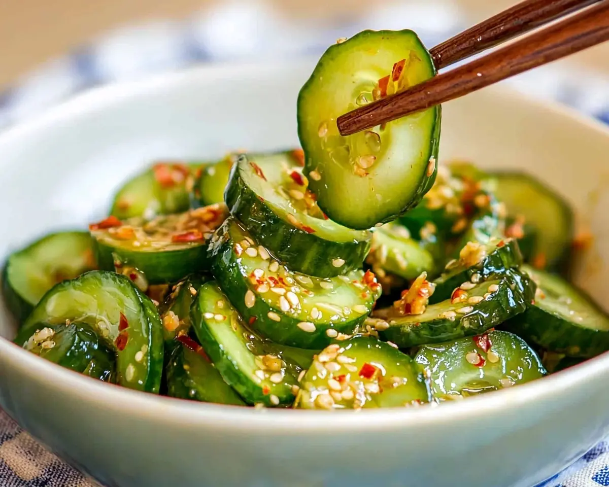 TikTok Korean Cucumber Salad