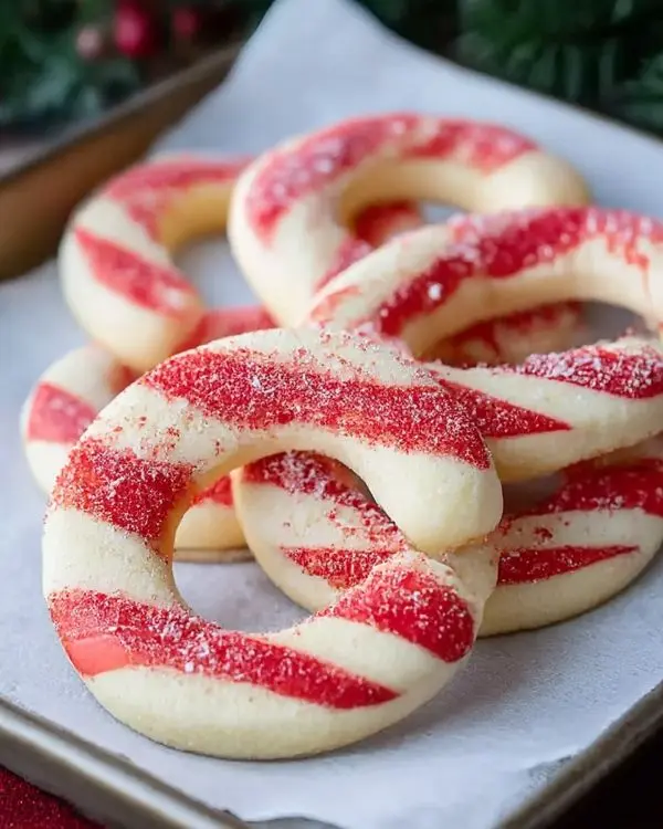Ultimate Candy Cane Cookies 3 Bakery Style Christmas Cookies
