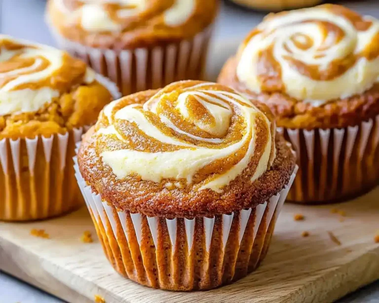 Best Pumpkin Cream Cheese Swirl Muffins
