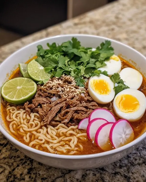 Birria Ramen with Beef Recipe 2 Birria Ramen with Beef Recipe