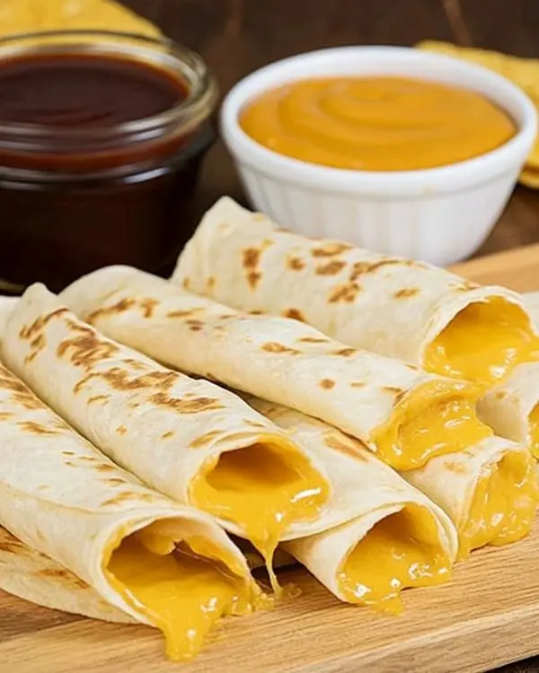Cheesy Tortilla Rolls 2 Cheesy Tortilla Rolls Recipe
