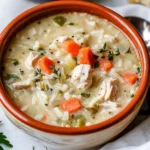 Creamy Chicken and Rice Soup
