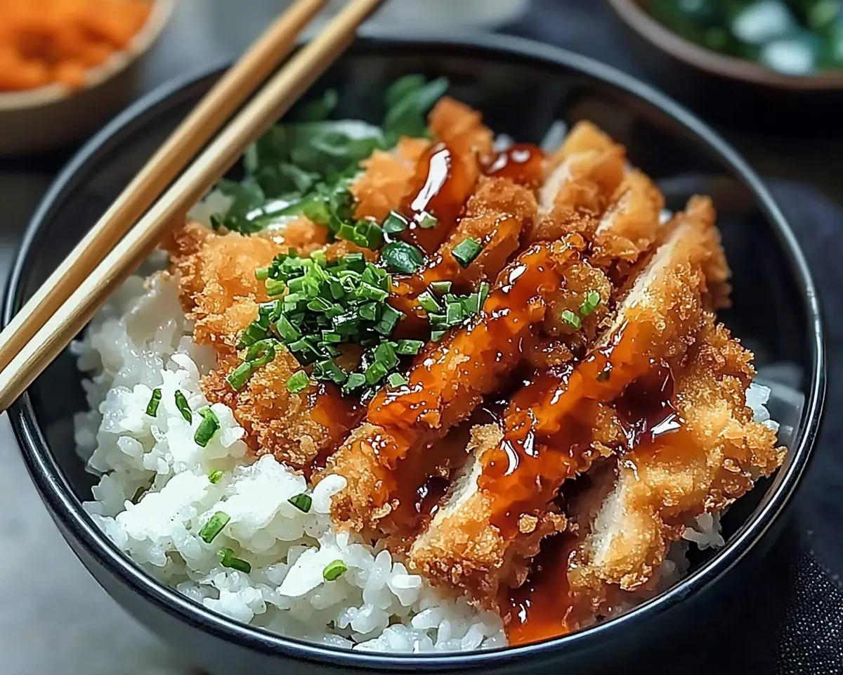 Crispy Japanese Katsu Bowls Recipe 1 Crispy Japanese Katsu Bowls