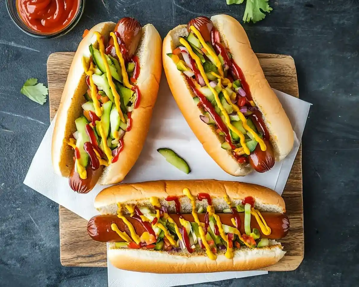 Dominican Style Hot Dogs