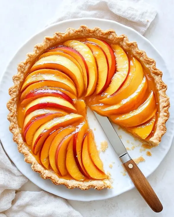 Peach Phyllo Dough Dessert 3 Easiest Peach Tart With Filo Pastry