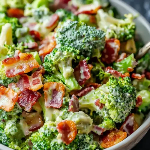 Easy Broccoli Bacon Salad 5 Easy Broccoli Bacon Salad