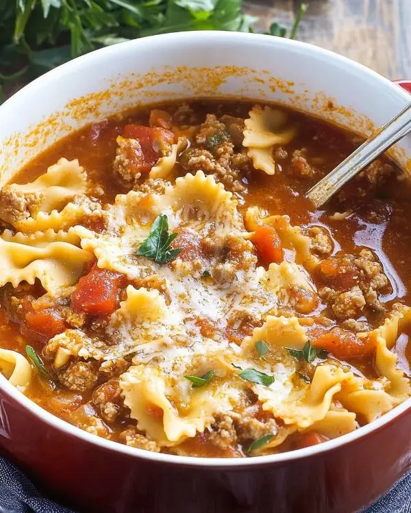 Easy Lasagna Soup Recipe 3 Easy Lasagna Soup Homemade