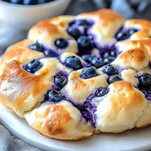 Fluffy Cottage Cheese Blueberry Cloud Bread 5 Fluffy Cottage Cheese Blueberry Cloud Bread