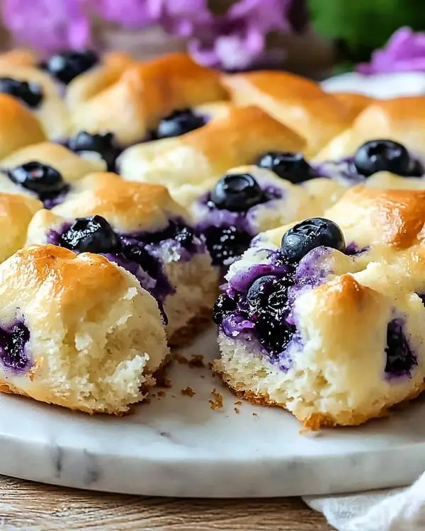 Fluffy Cottage Cheese Blueberry Cloud Bread 3 Fluffy Cottage Cheese Blueberry Cloud Bread Recipe