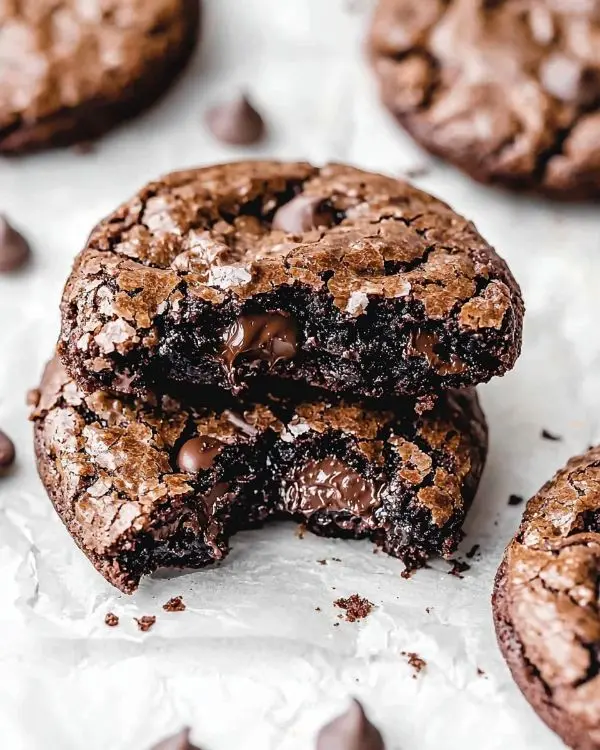 The Best Fudgy Chewy Browkies 2 Fudgy Chewy Browkies Recipe