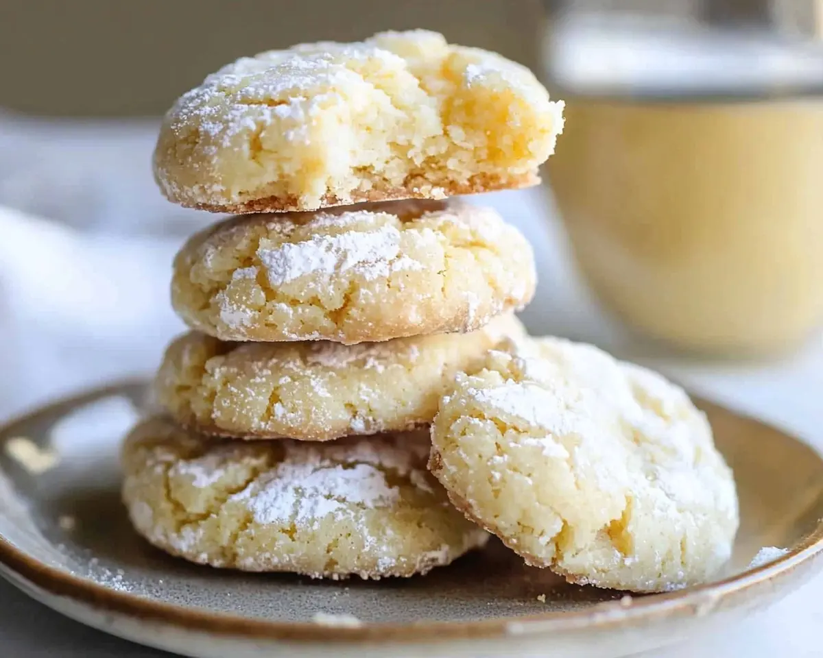 Gluten Free Gooey Butter Cookies