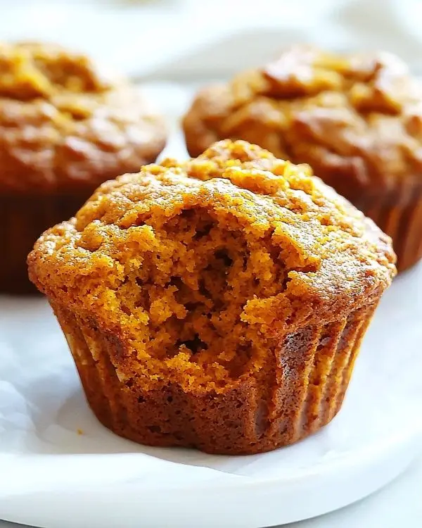 Healthy Greek Yogurt Pumpkin Muffins 2 Greek Yogurt Pumpkin Muffins recipe