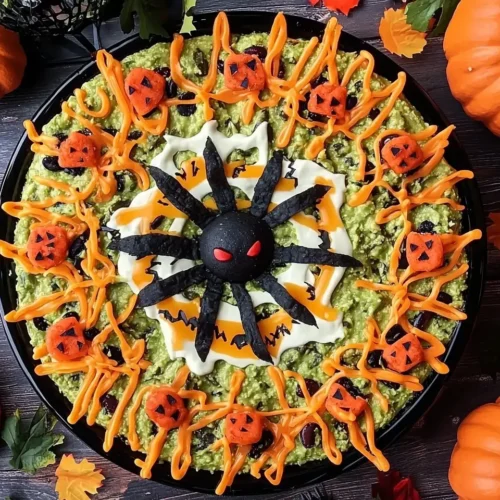 Halloween Taco Dip 5 Halloween taco dip