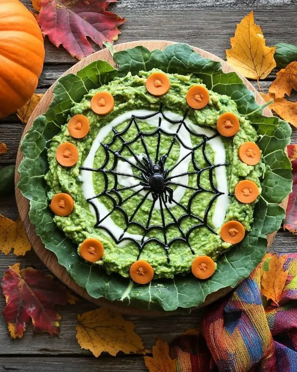 Halloween Taco Dip 4 Halloween taco dip party