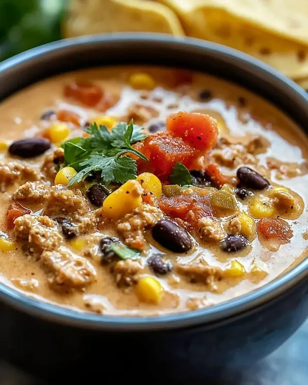 High Protein Creamy Taco Soup 3 Hearty High Protein Soup