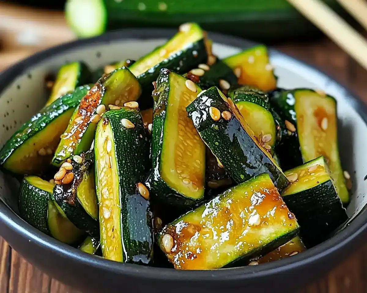 Hibachi Zucchini 1 Hibachi Zucchini