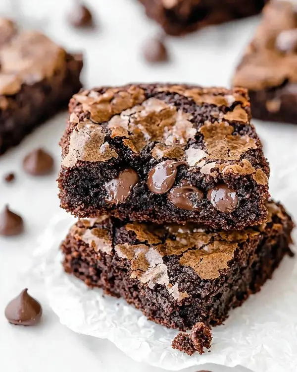 The Best Fudgy Chewy Browkies 4 Homemade Brownie Cookies Dessert