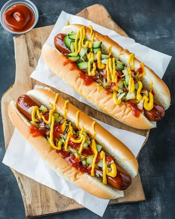 Dominican Style Hot Dogs 2 Hot Dogs Recipe