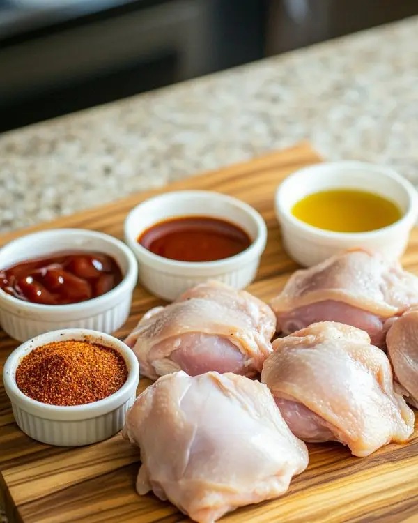 30-Minute Instant Pot BBQ Pulled Chicken 2 Ingredients for Instant Pot BBQ Pulled Chicken