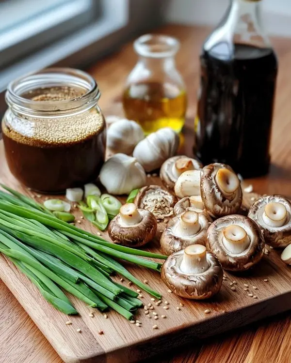 Japanese Miso Mushrooms 2 Ingredients for Japanese Miso Mushrooms recipe