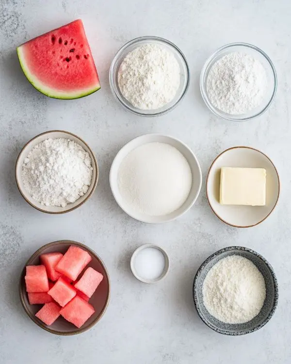 Soft Watermelon Mochi Treats 2 Ingredients for Watermelon Mochi