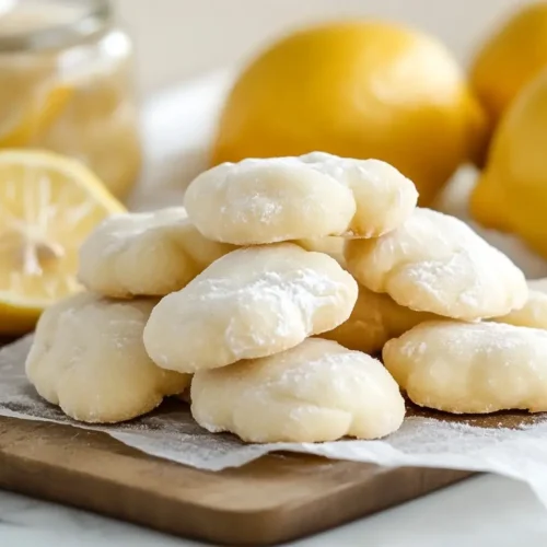 Italian Lemon Knot Cookies