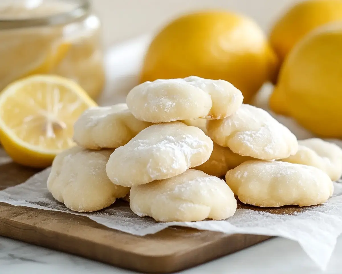 Italian Lemon Knot Cookies