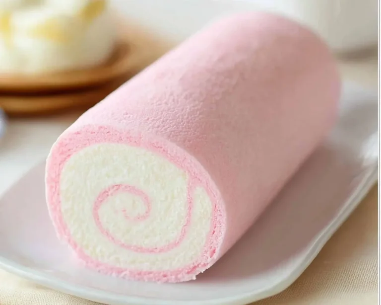 Japanese Cotton Candy Swiss Cake Roll