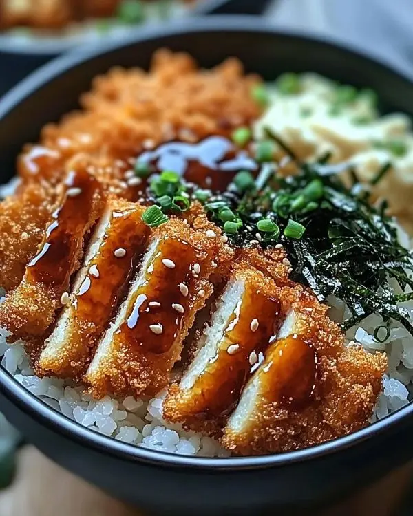 Crispy Japanese Katsu Bowls Recipe 3 Japanese Katsu Bowls